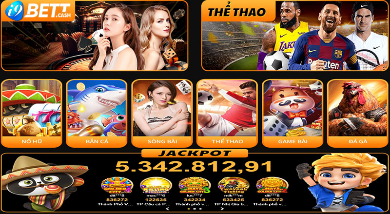 Hệ sinh thái game trò chơi tại i9BET đa dang